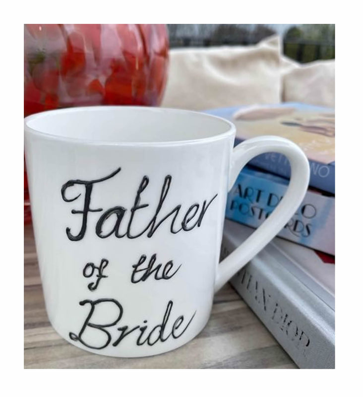 Father of the Bride Fine Bone China 1Pint Mug (Black)