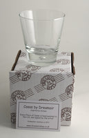 Personalised Wording Gift Whisky Glass: (Black)