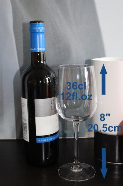 Personalised 30th Wedding Anniversary Wine: Glasses (Flower)