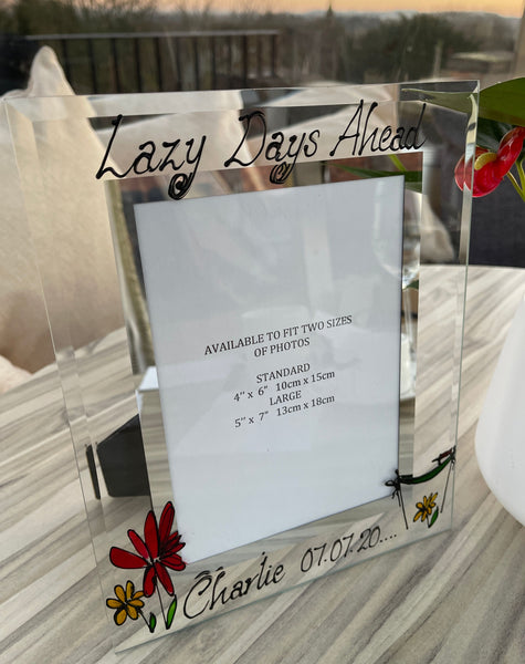 Retirement Photo Frame Portrait