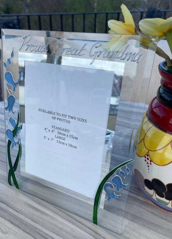 Bluebell Design Gift Photo Frame: Portrait