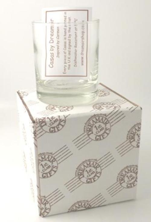 Personalised 75th Birthday Whisky Glass: (Blk/Sil)