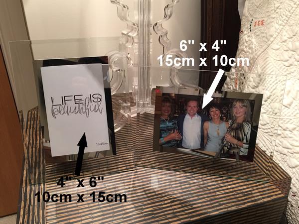 Personalised Proud Great Grandparents Frame: (L)(coff/silv)