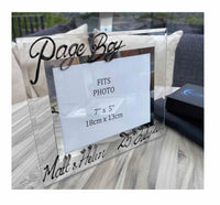 Page Boy Gift Photo Frame Land (Black)