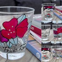 Frida Kahlo Water Bubble Drinking Glass 2 Variations