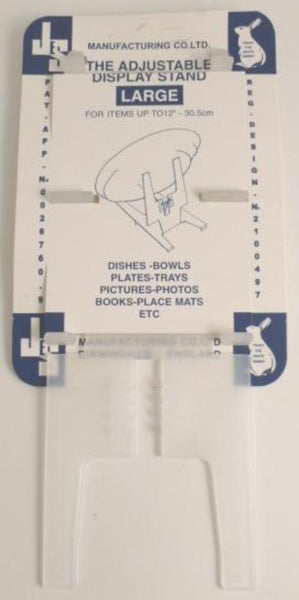 Free Standing plastic Plate Stand: