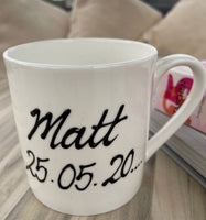 Poppy Fine Bone China Mug 1 pint